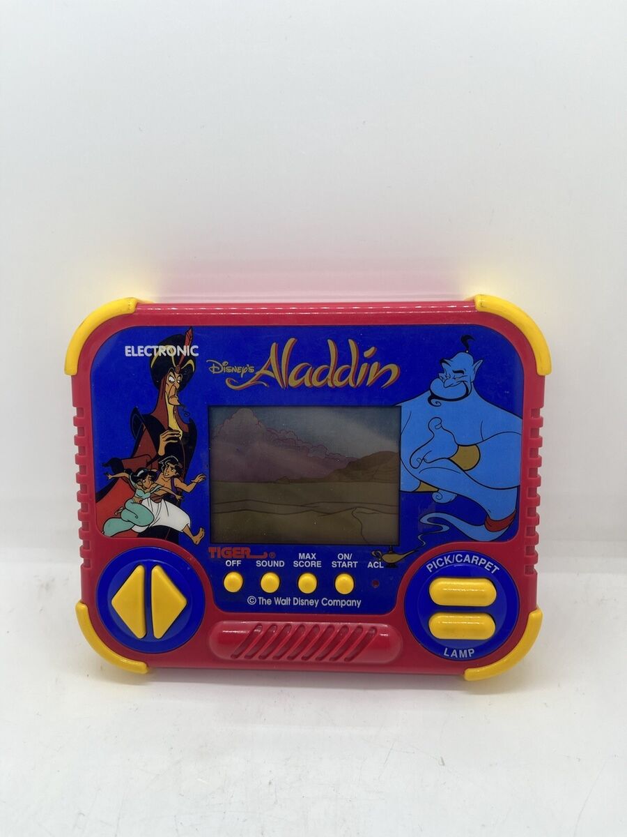 Rare HTF Vintage 1990 Tiger Electronics Disney's Aladdin Rare HTF Vintage 1990 Tiger Electronics Disney's Aladdin