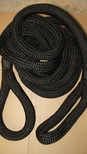 1" x 30' Kinetic Vehicle Recovery Tow Rope, Rigging Rope, Mooring Line, USA