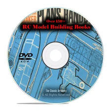 150 RC Model Airplane Books, Instructions, How To Build, Guides, Radio DVD