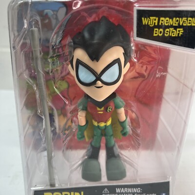 Teen Titans Go! Robin with Removable Bo Staff Action Figure DC