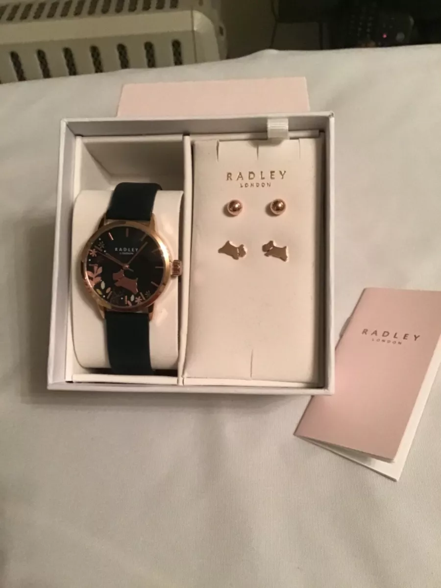 Radley watch and earring set hot sale