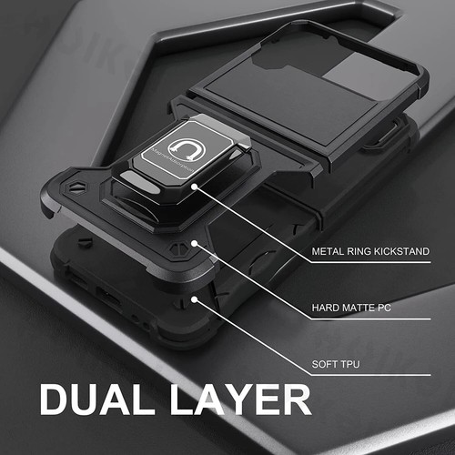 For Samsung Galaxy Z Flip 6 Flip 5 4 Military Shockproof Case Magnetic Cover - Picture 20 of 28