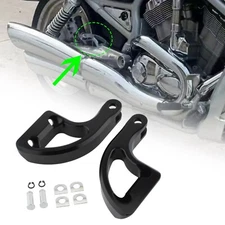 Rear Passenger Foot Pegs Mount Bracket Kit For Harley V-Rod VRSCA VROD 2002-2006