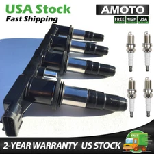 New Ignition Coil & Spark Plug For Chevrolet Cruze Sonic L4 C1646 55561655 UF620