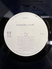 Pet Shop Boys 'Actually' Album LP 12" EMI Records 1987 ELJ 46972