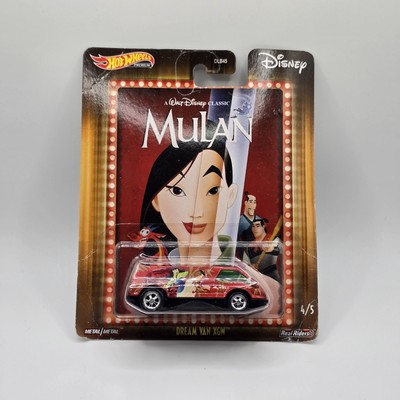 Hot Wheels Premium Disney Classics Mulan Dream Van XGW 