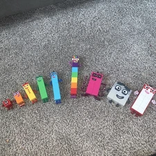 Numberblocks Figures 1-10, No Number 6 hand2mind childrens show