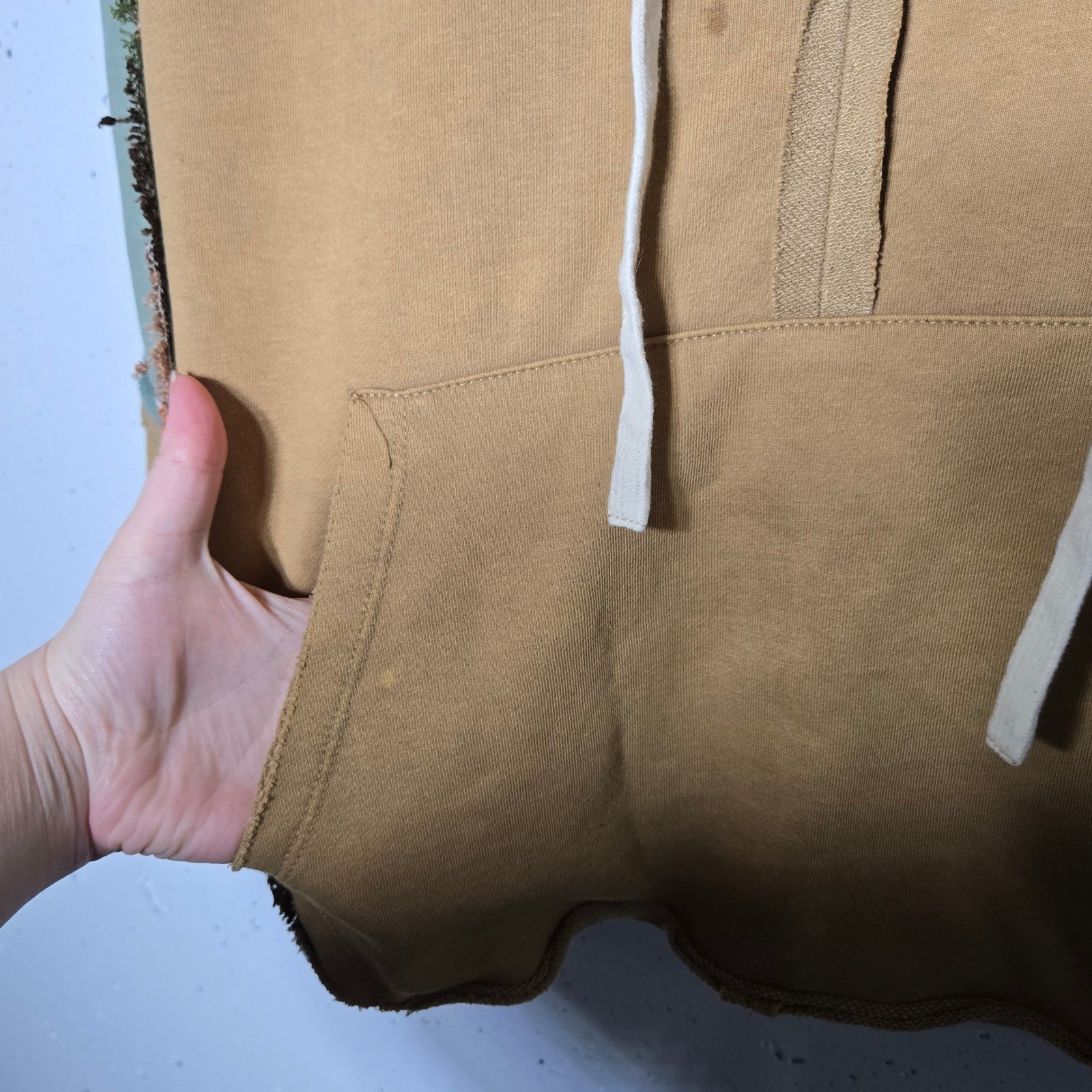 BKE Colorblock Patchwork Deconstructed Pullover H… - image 6