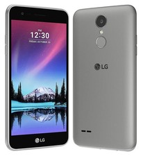 LG K4 2017 M160 titanio argento LTE smartphone Android quad-core senza SIM-lock NUOVO