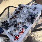 Lego Star Wars Battle Pack Lot no minifigs just builds