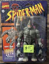 Marvel Legends Spider-Man Retro Card The Rhino 6 Inch Figure