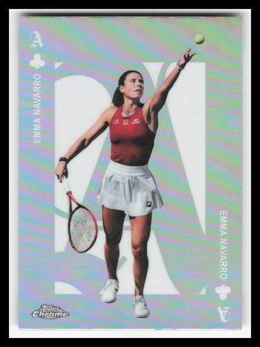 2025 Topps Chrome Aces Emma Navarro [Geometric] #ACE-18 card