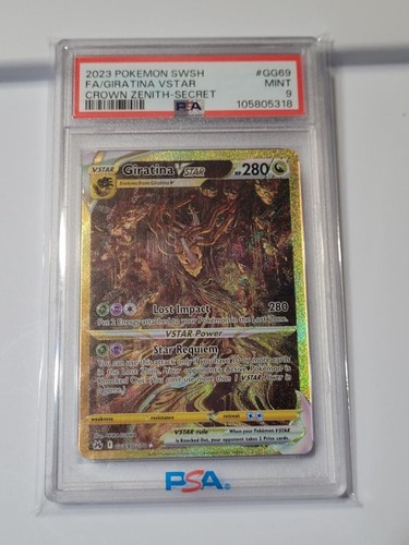 Giratina VSTAR graded PSA 9 for sale on eBay