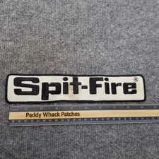 Vintage Wynn's Spit Fire Patch Large Jacket Vest Back AB2a