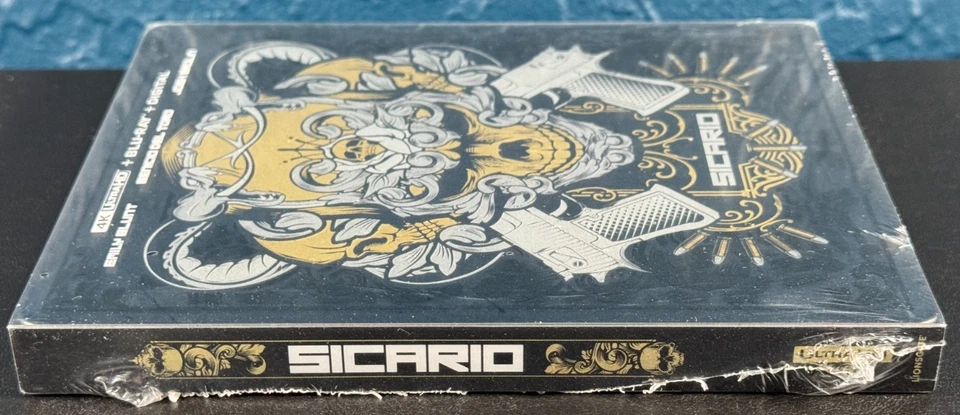 Sicario (2015) Steelbook (4K UHD, Blu-ray) - New & Sealed - Slipcover Damage Foto 4 de 4