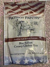 Patriot Pantry Blue Ribon Chicken And Rice 