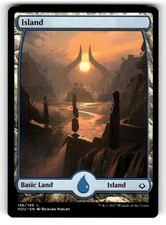 MAGIC TG: Hour of Devastation #186 Island (186) Land .M2A