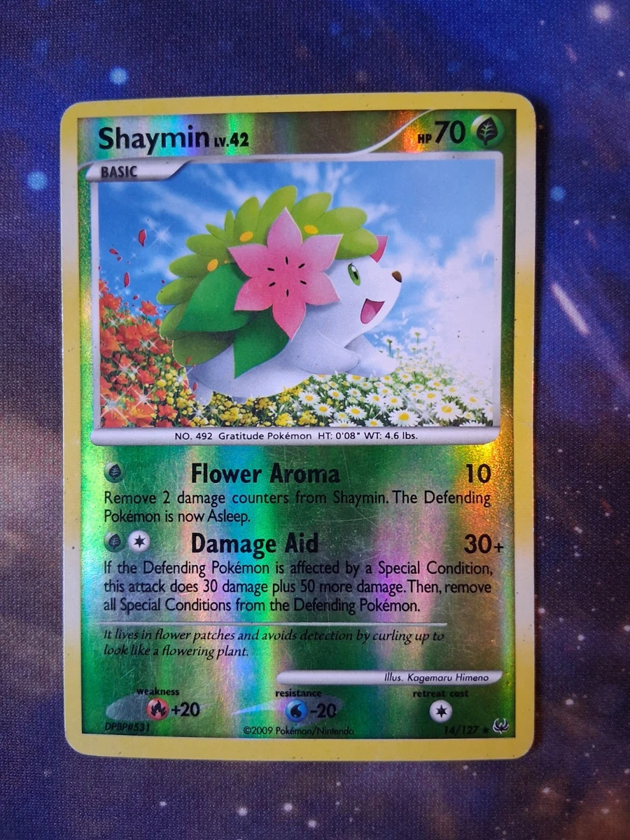 Pokémon TCG Platinum Holo Rare Individual Collectible Card Game