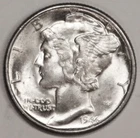 1944-P Mercury Dime - CH BU - #4790ED