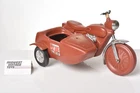 GI Joe MOTORCYCLE & SIDE CAR 12" Figure Vintage 1960s Irwin Soldiers Of World
