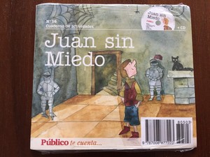 CUENTO JUAN SIN MIEDO - CD 16 + CUADERNO ACTIVIDADES + PEGATINAS DIARIO