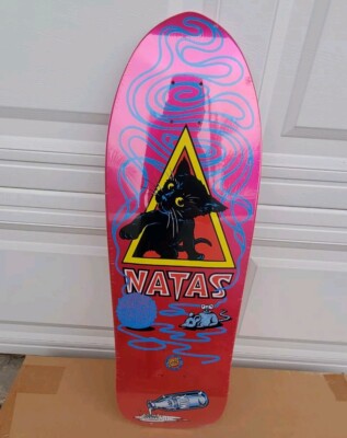 Natas kaupas kitten candy Metallic pink santa cruz reissue deck | eBay