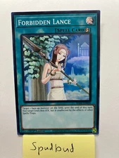 x3 Forbidden Lance Super Rare 3x RA02-EN058 (NM 1st Ed)