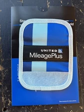 United Airlines UA Global Services Blue Bag Luggage Handle Wrap 2024 - Brand New