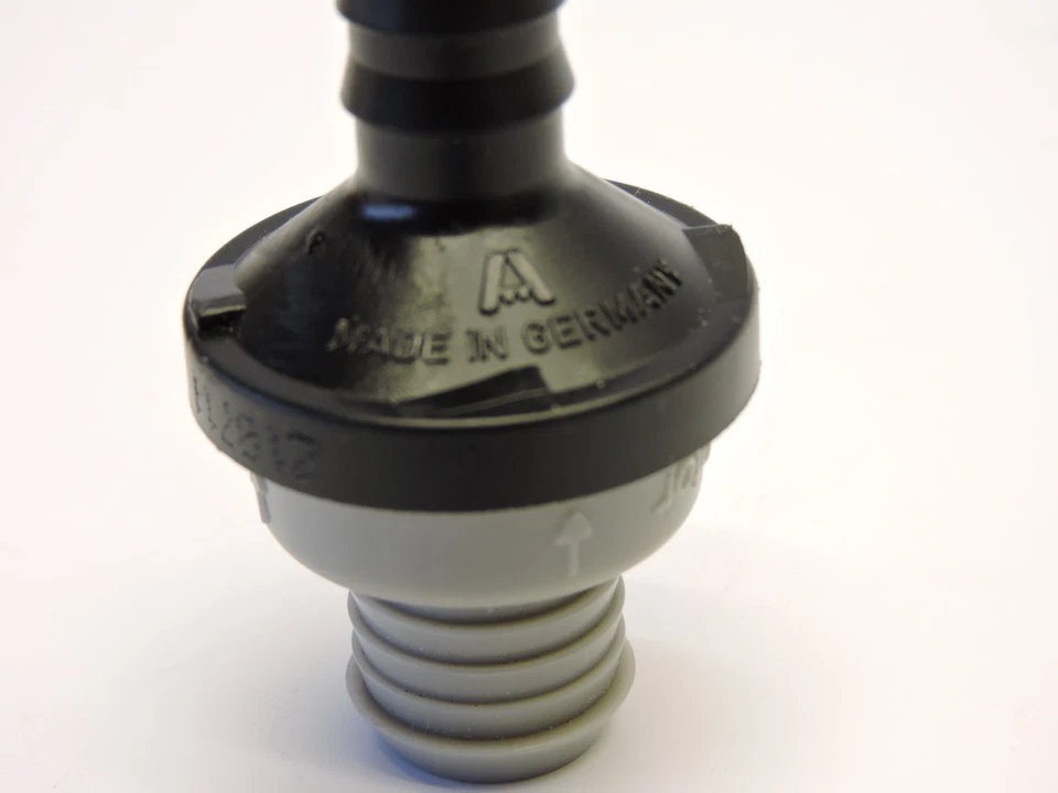 NUEVO OEM Audi VW Bomba de aire de vacío Válvula de retención A4 TT Passat 1.8T 058905291 K/D Foto 2 de 3