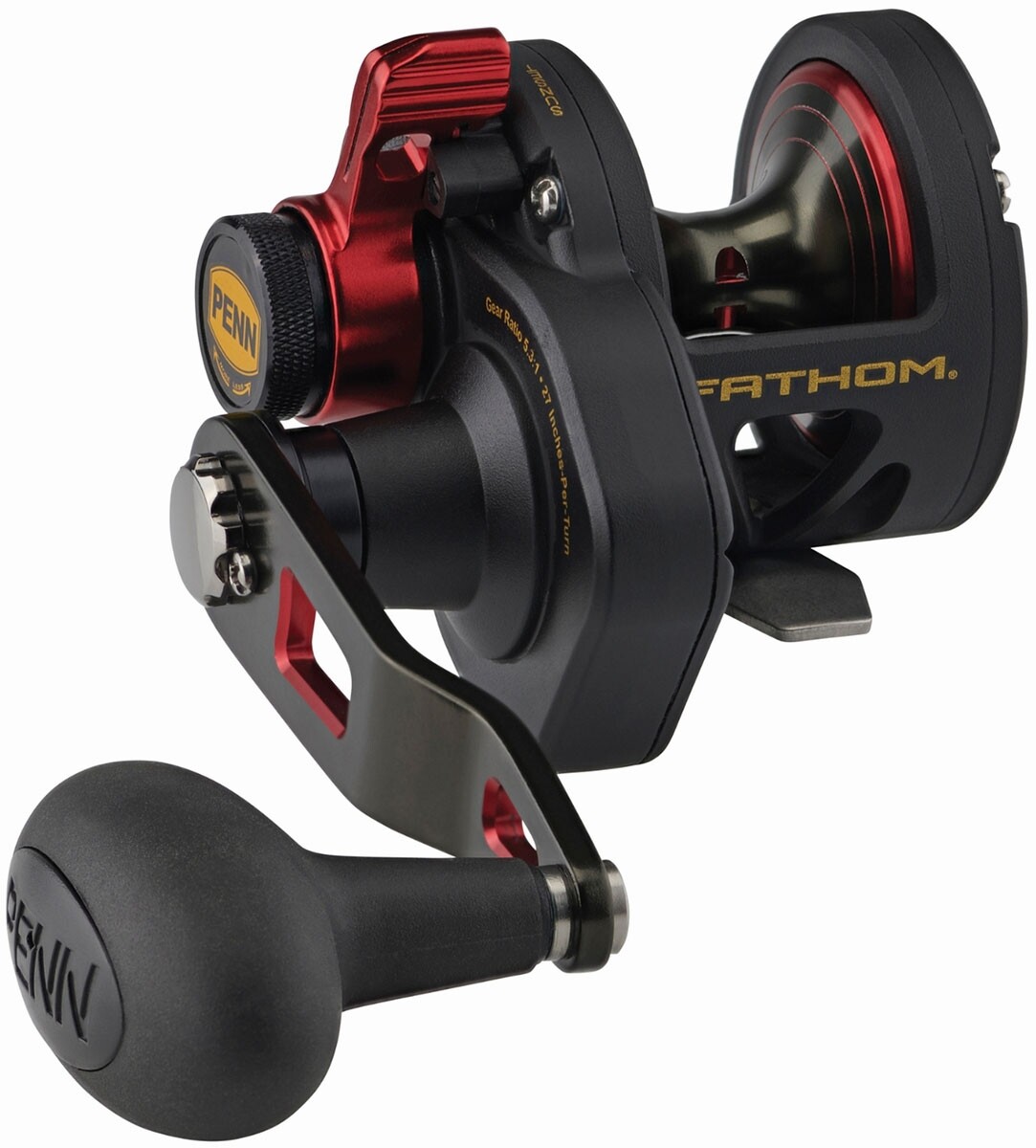 ✽PENN / FATHOM II 25NLD / リール / 右巻き /中古✽ Penn FTH25NLD2 Fathom 2 Speed Conventional Lever Drag Reel