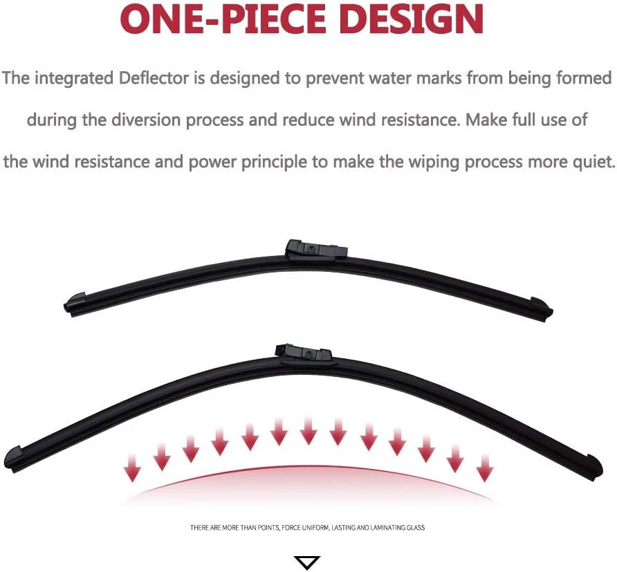 For 2022-2025 Nissan Pathfinder Windshield Wiper Blade Hybrid Direct Replacement - Image 2 of 4