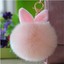 thumbnail 65 - 2020 New Cute Pineapple Fur Ball Keychain Bag Car Pendant Keyring Birthday Gifts
