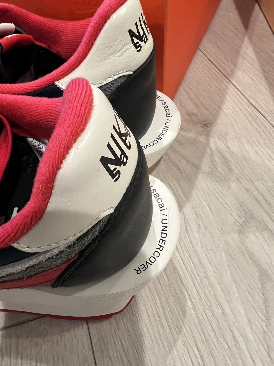 Nike Sacai Undercover LDWaffle SU Midnight Spruce Red Mens 12.5