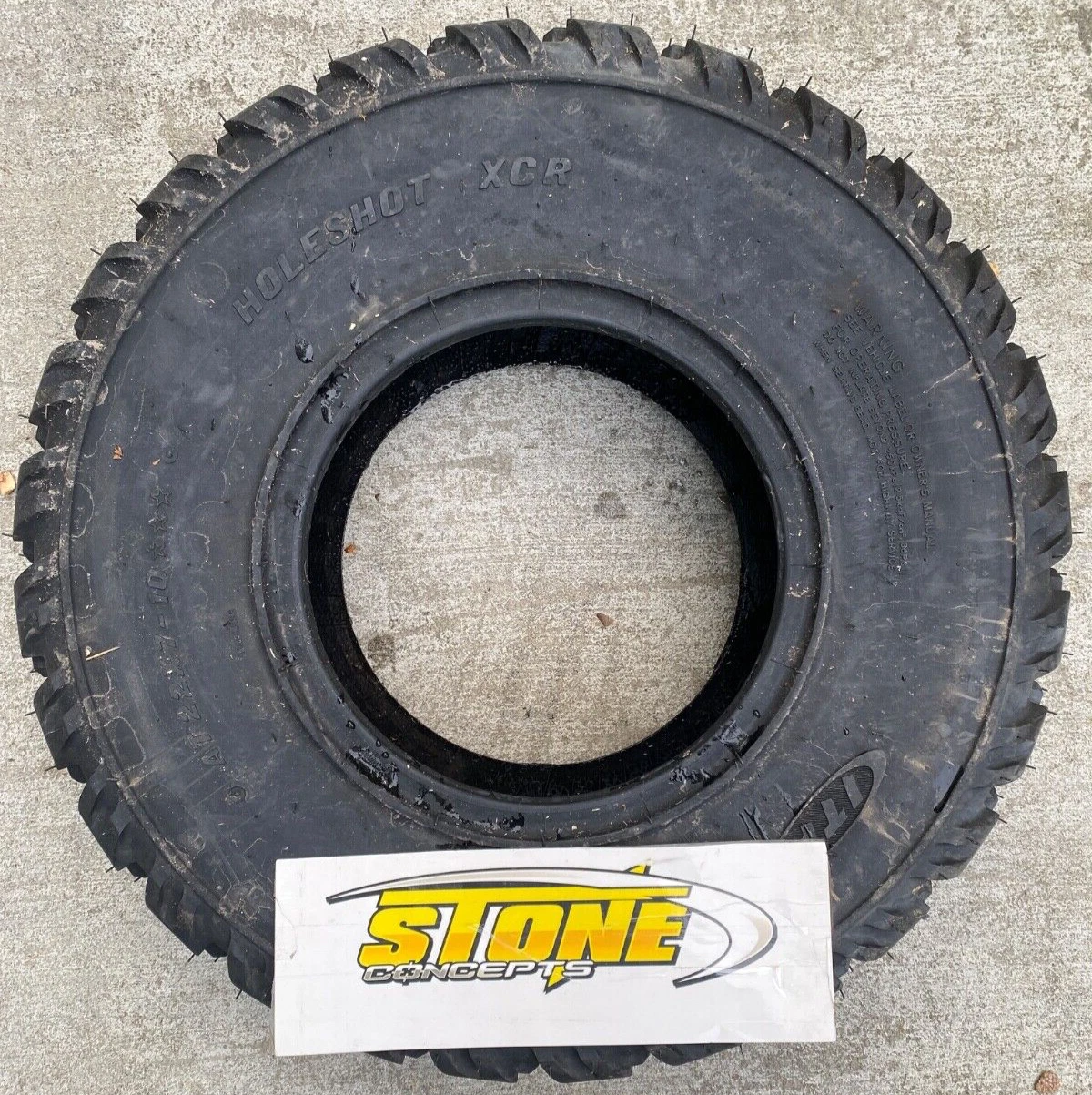 ITP HOLESHOT XCR ATV Tire Front 22X7X10 Honda Yamaha Suzuki SINGLE