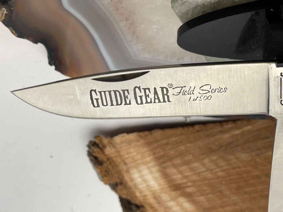 Cuchillo de engranaje guía Camillus CSS-2 RARO de colección 1 de 500 trampero grande--15,25 Foto 3 de 4