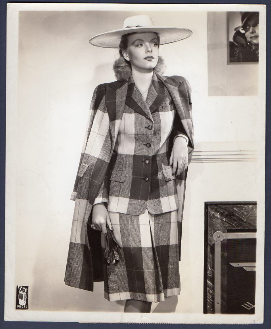MARY SHIPP old time radio & TV actress RARE 1942 ORIG PHOTO Fash