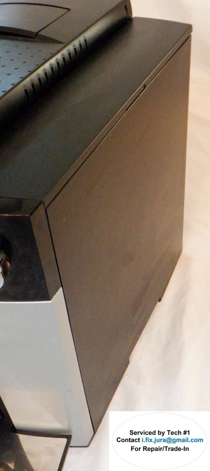 Máquina de café espresso automática Jura D6 Platinum modelo 15215 garantía de por vida Foto 2 de 4