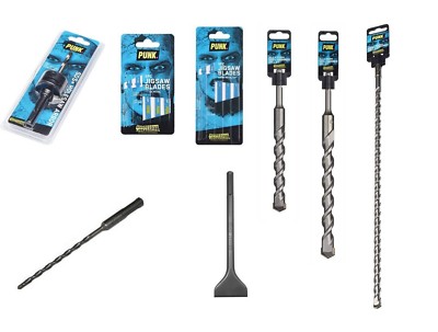PUNK ADDAX FORGE REISSER SDS+ Hammerbohrer Bits Meißel Stichsägeblatt