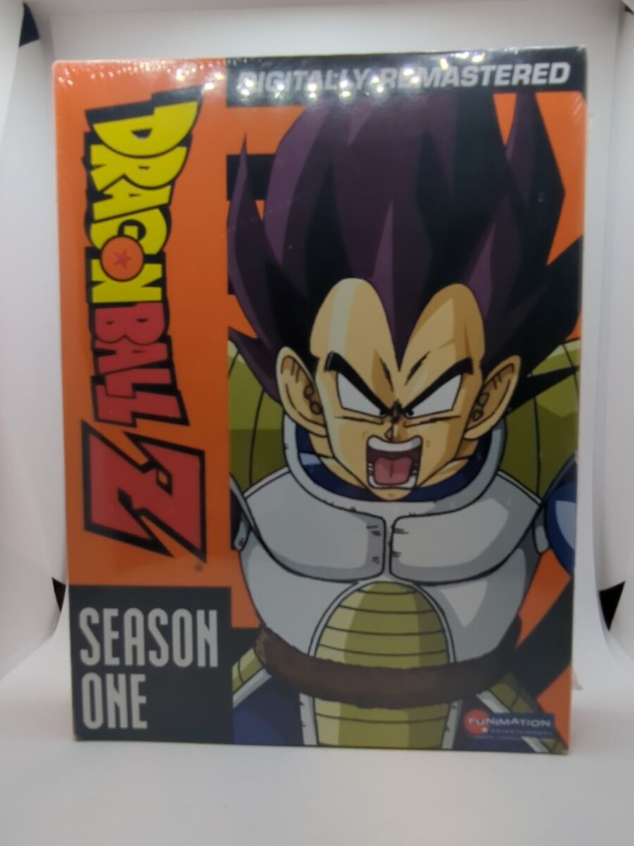 New Dragon Ball Z: Season 1 - 39 Episodes, 6 Disks, Complete Vegeta Saga  (DVD) 704400022425