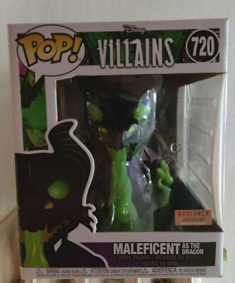 Funko POP! 720 Maleficent as the Dragon GITD Boxlunch Exclusive Disney