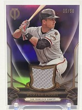 2016 Topps Tribute Certified Relic Buster Posey Purple Refractor /50