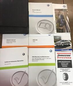 2013 Volkswagen Jetta Owners Manual 13 Book only OEM owner's guide user