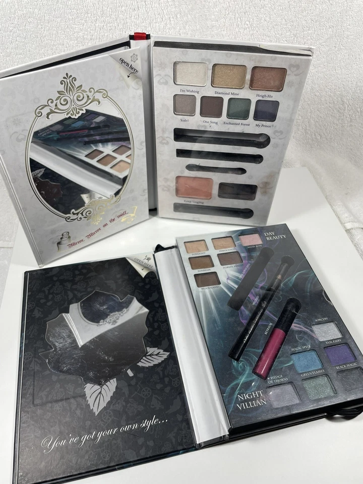 ELF Disney Snow White & Good Vs. Evil Beauty Make Up Book - Incomplete Preowned - Image 3 of 4