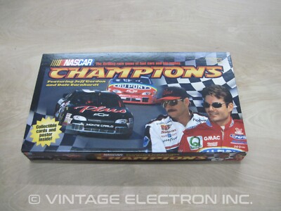 Vintage Milton Bradley - NASCAR Champions - Board Game (missing poster)