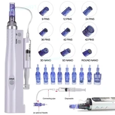 12/24/36Pin Nano Skin Water Pen Skin Facial Wrinkle Removal Rejuvenation Machine
