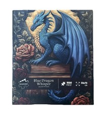 Blue Dragon Whisper Puzzle 1000 Pieces Complete With Poster