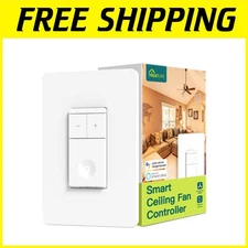 Smart Ceiling Fan Switch, WiFi Control, Alexa & Google Home