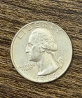 1964 Washington Quarter 90% Silver U.S. Coin Last Year Silver Quarter