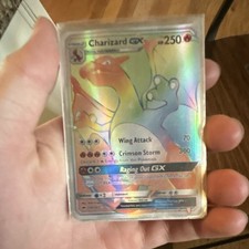 Pokémon Co. Charizard GX 150/147 SM Burning Shadows Rainbow Full Art Holo on eBay
