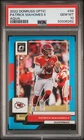 2022 DONRUSS OPTIC PATRICK MAHOMES II AQUA GEM MT PSA 10